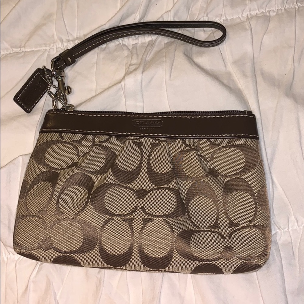 Coach wristlet
